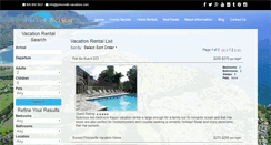 Desktop Screenshot of bookings.princeville-vacations.com